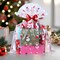 Christmas Cellophane Gift Bags 10pcs Large Holiday Gift Wrap 24x30 Inch Clear Gift Basket Wrapping Plastic (Christmas stockings,Snowman)